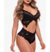 Conjunto Lingerie Black - Tamanhos Diversos - Ref 100317