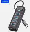 ORICO Type C to 4 Port USB 3.0 Hub High Speed USB Splitter
