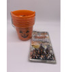 Kit Halloween - 6 Baldes + Embalagem Doces