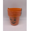 Kit Halloween - 6 Baldes + Embalagem Doces