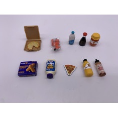 Mini Brands Fill The Fridge Playset - 10 Itens sortidos