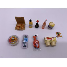 Mini Brands Fill The Fridge Playset - 10 Itens sortidos