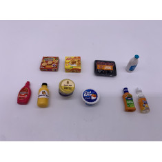 Mini Brands Fill The Fridge Playset - 10 Itens sortidos