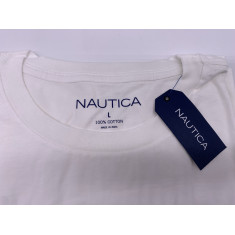 NAUTICA - Camiseta Basica Logo White - Size Large