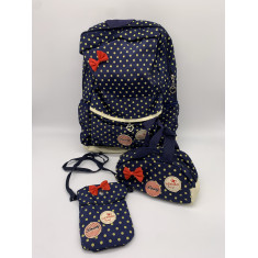 Vbiger - Kit Infantil Girl - Mochila, estojo e mini Bolsa