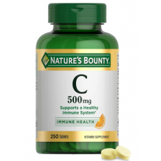 Nature's Bounty - Vitamin C 500mg - 180 Caps - Exp 02/2028