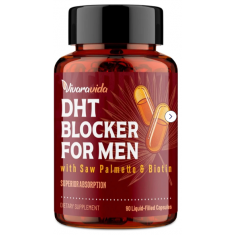 VivaraVida - DHT Blocker for Men - 90 Caps - Exp 04/2028