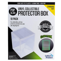 Pop - Ular Pack 10 protector Box - Glows in the dark
