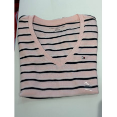 BLUSA BÁSICA DECOTE V MANGA CURTA 7