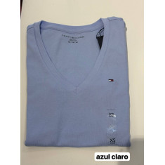 BLUSA BÁSICA DECOTE V MANGA CURTA 6