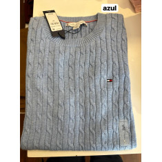 Sweater trançado manga curta 9