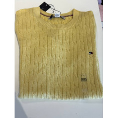 Sweater trançado manga curta 11