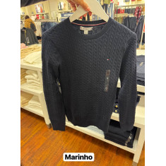 Sweater trançado manga longa 4