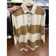 camisa polo manga longa