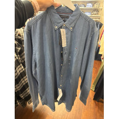 camisa jeans manga longa regular fit