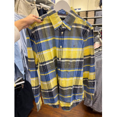 Camisa social manga longa REGULAR fit Oxford stretch cotton 12