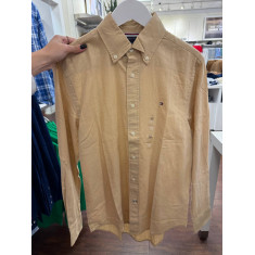 Camisa social manga longa REGULAR fit linho e algodão 4