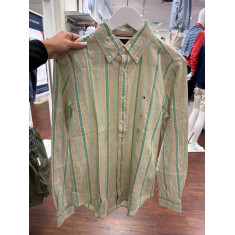 Camisa social manga longa REGULAR fit linho e algodão 7