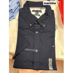 Camisa social manga curta REGULAR fit stretch cotton 10