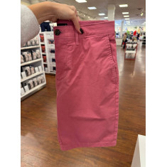 Bermuda Chino com elastano e elástico na cintura 9 polegadas 1