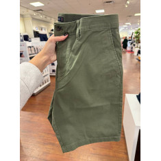 Bermuda Chino com elastano e elástico na cintura 9 polegadas 3