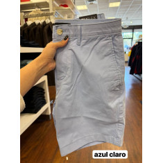 Bermuda Chino com elastano e elástico na cintura 7 polegadas 4