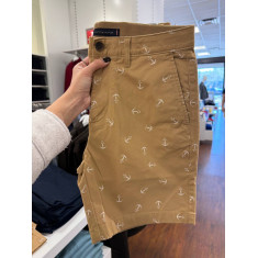 Bermuda Chino com elastano e elástico na cintura 7 polegadas 1