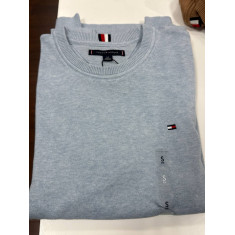 Sweater malha fina gola U 2